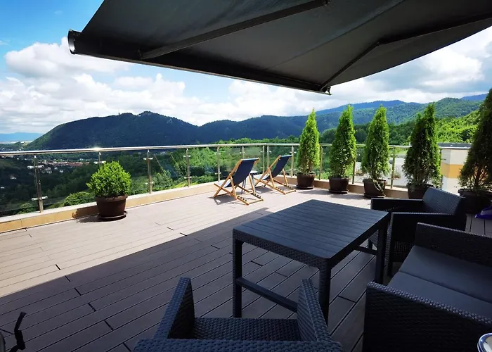 아파트 Coroni 2 - Jacuzzi Privat & Panoramica 브라쇼브